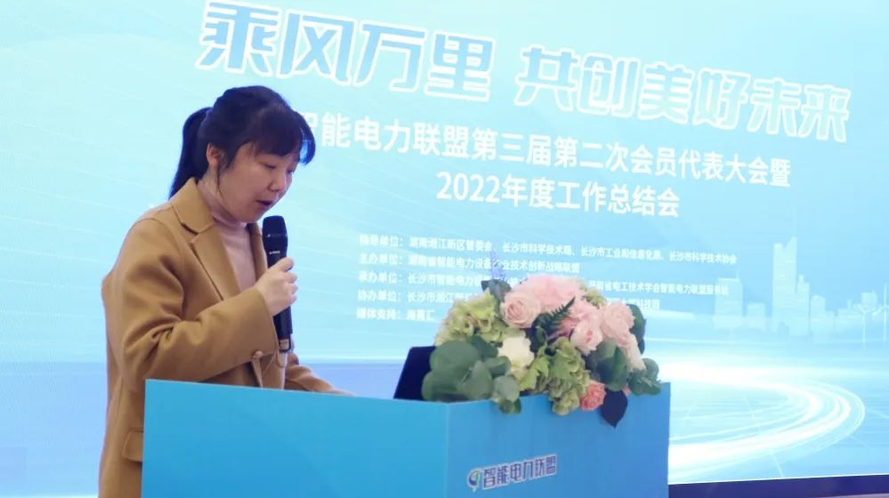 乘风万里·共创美好未来——智能电力联盟第三届第二次会员代表大会顺利召开，长沙市湘江智汇新能源装备产业促进中心揭牌成立！